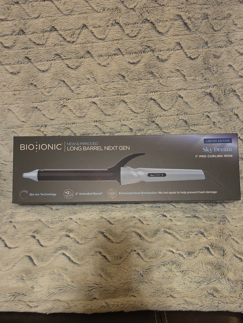 Bio Ionic Sky Dream  1" Pro Curling Iron - Long Barrel Next Gen LIMITED EDITION